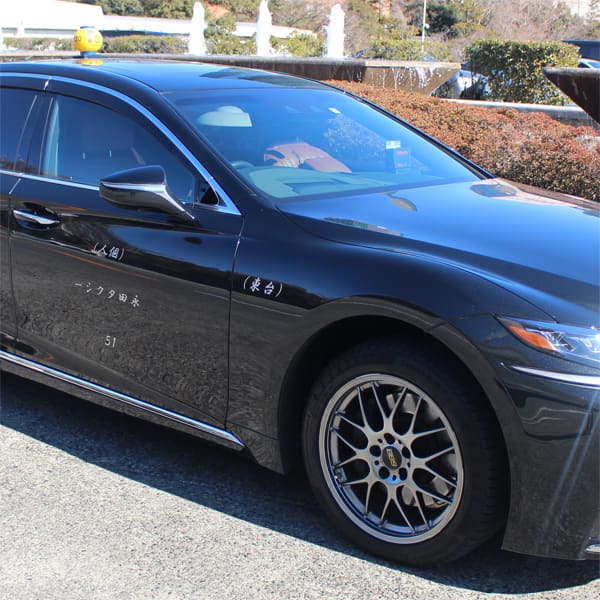 何でもやってみるレクサスLSで営業している個人タクシーの永田タクシーさん【お客様紹介】